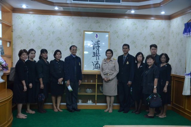 พิธีต้อนรับท่านรอง สู่รั้วเขียว-ขาว 